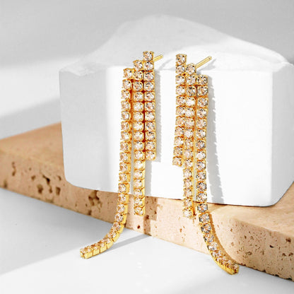 [Echo Fine ]Luxurious Dainty Banquet Earrings