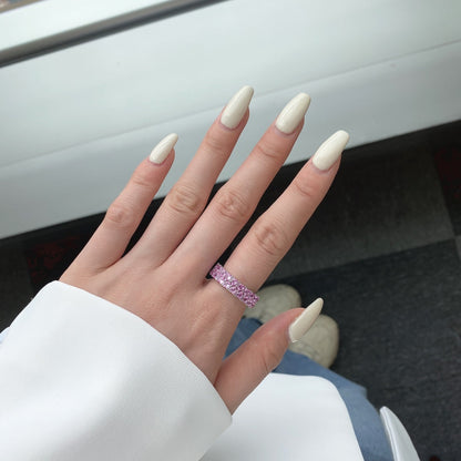 [Echo Fine ]Sparkling Full Heart Ring