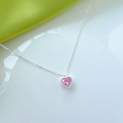 [Echo Fine ]Ornate Heart Shape Necklace