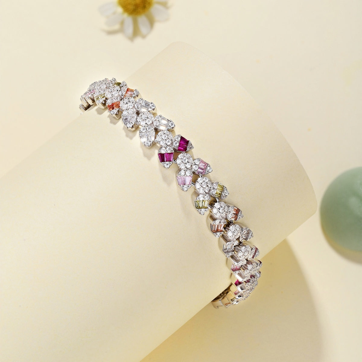 [Echo Fine ]Dainty Exquisite Flower Shape Daily Bracelet
