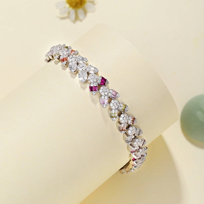 [Echo Fine ]Dainty Exquisite Flower Shape Daily Bracelet
