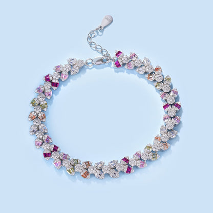 [Echo Fine ]Dainty Exquisite Flower Shape Daily Bracelet