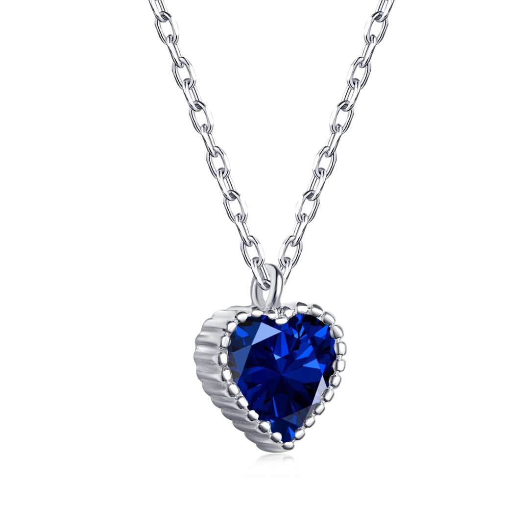 [Echo Fine ]Ornate Heart Shape Necklace