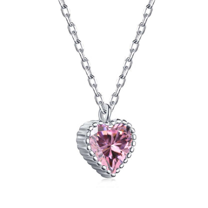 [Echo Fine ]Ornate Heart Shape Necklace