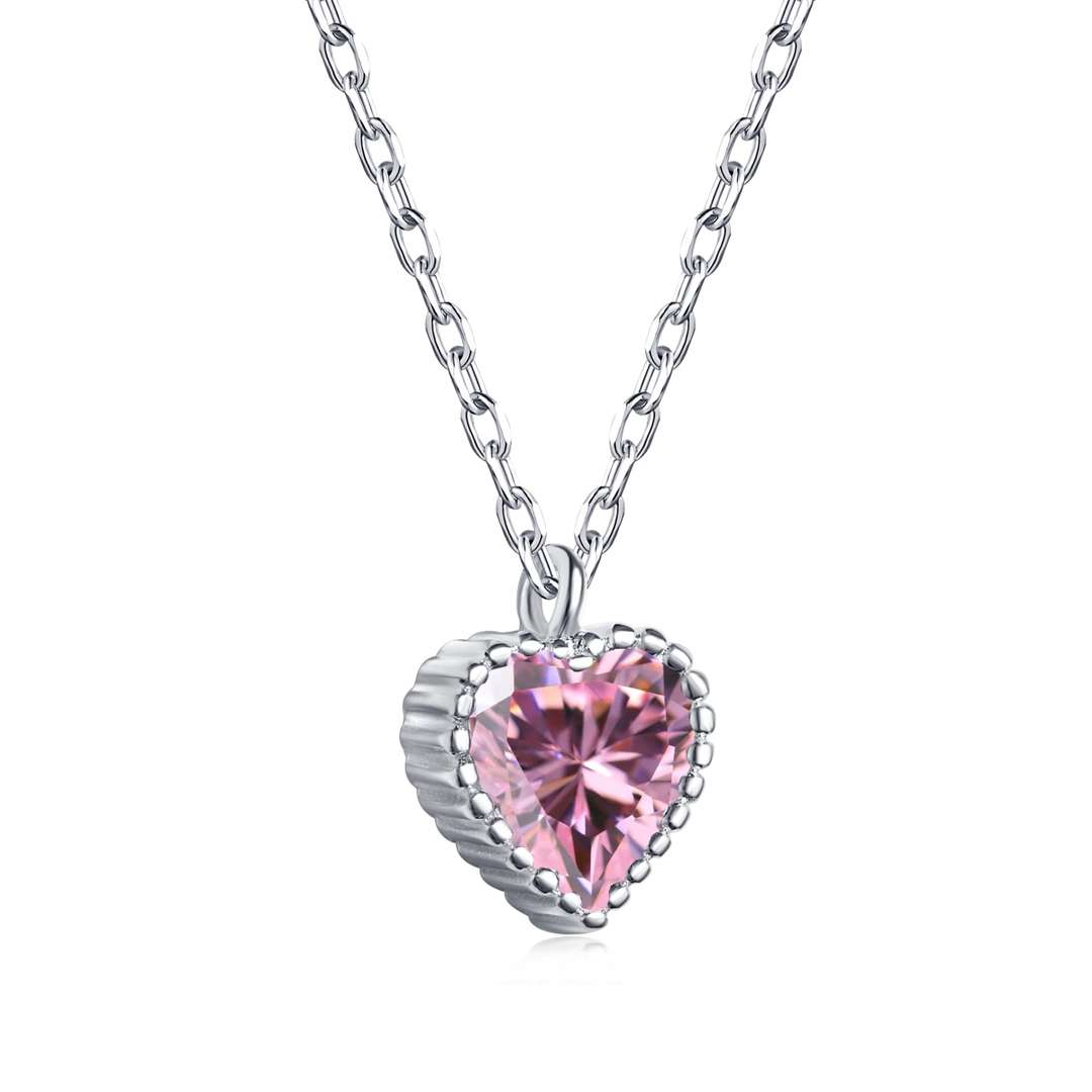 [Echo Fine ]Ornate Heart Shape Necklace