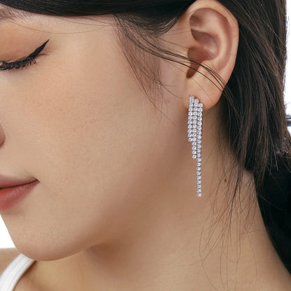 [Echo Fine ]Luxurious Dainty Banquet Earrings