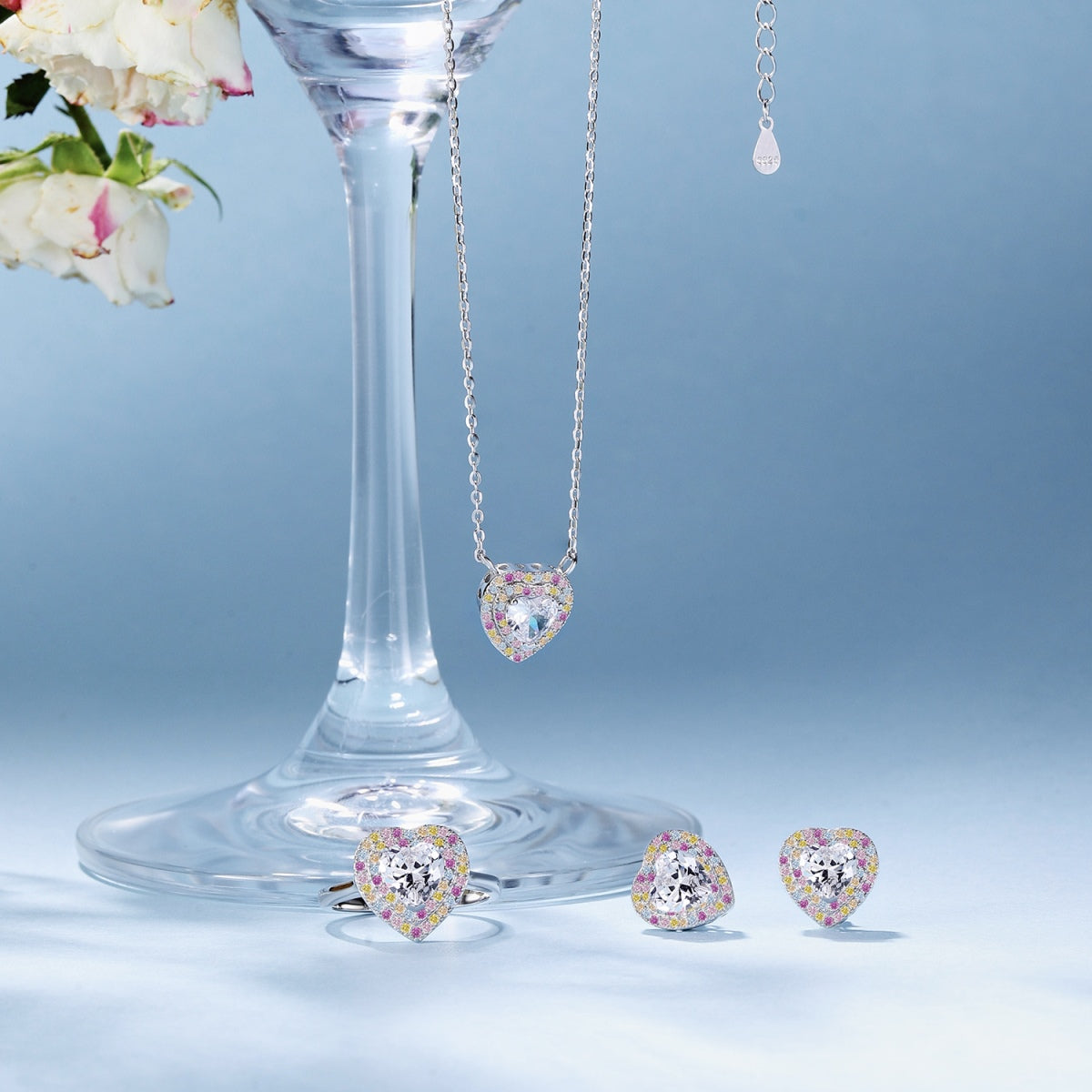[Echo Fine ]Exquisite Heart Shape Necklace