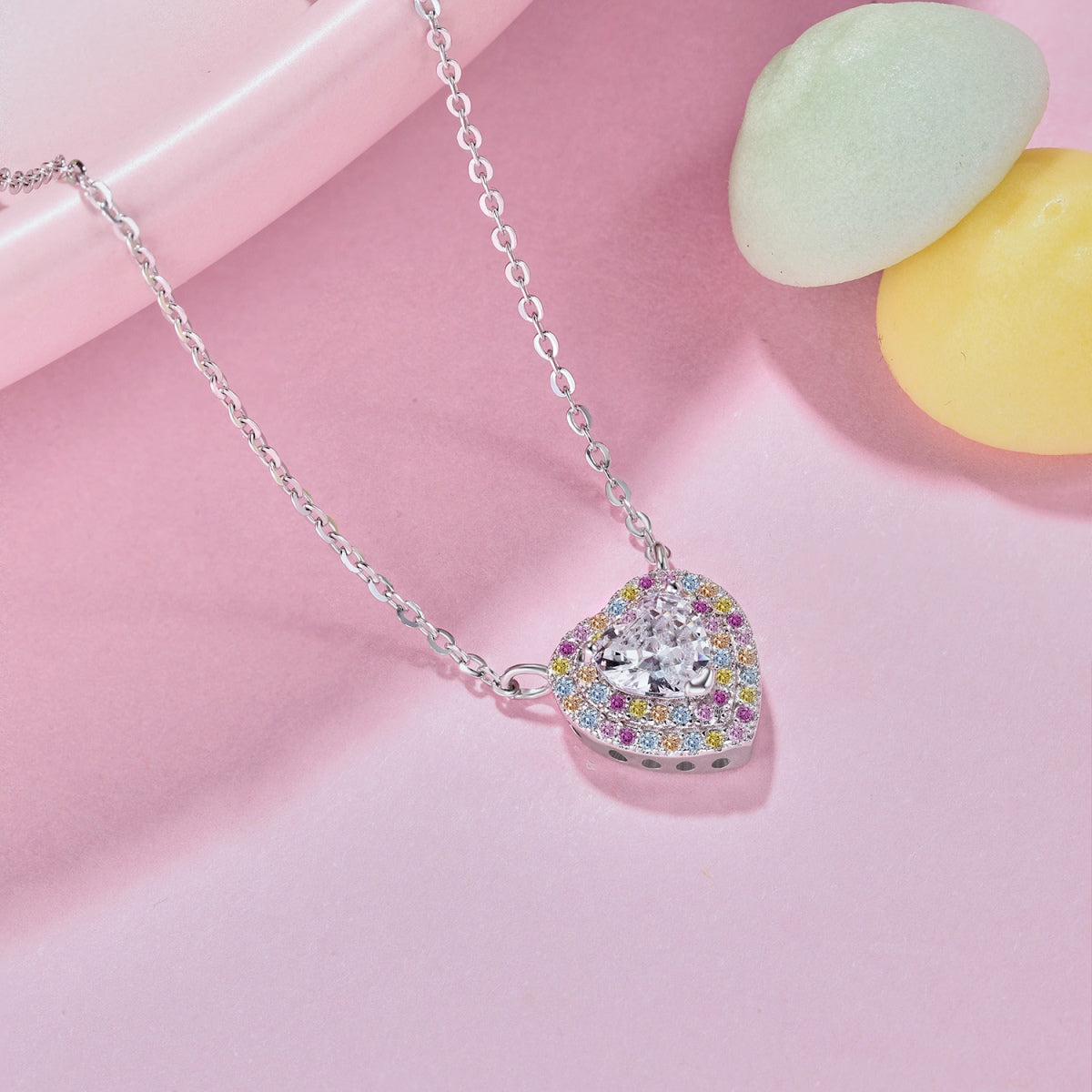 [Echo Fine ]Exquisite Heart Shape Necklace