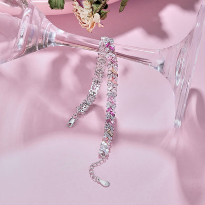 [Echo Fine ]Dazzling Unique Multi Shape Daily Bracelet