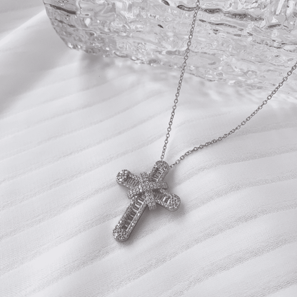 [Echo Fine ]Gypsophila With Dimonds Necklace