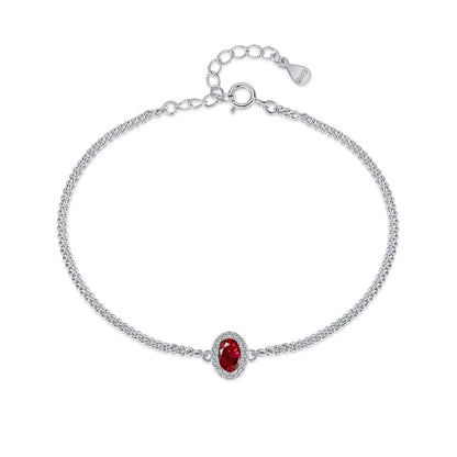 [Echo Fine ]Exquisite Oval Shape Bracelet