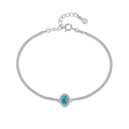 [Echo Fine ]Exquisite Oval Shape Bracelet