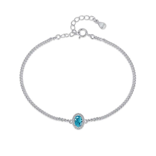 [Echo Fine ]Exquisite Oval Shape Bracelet