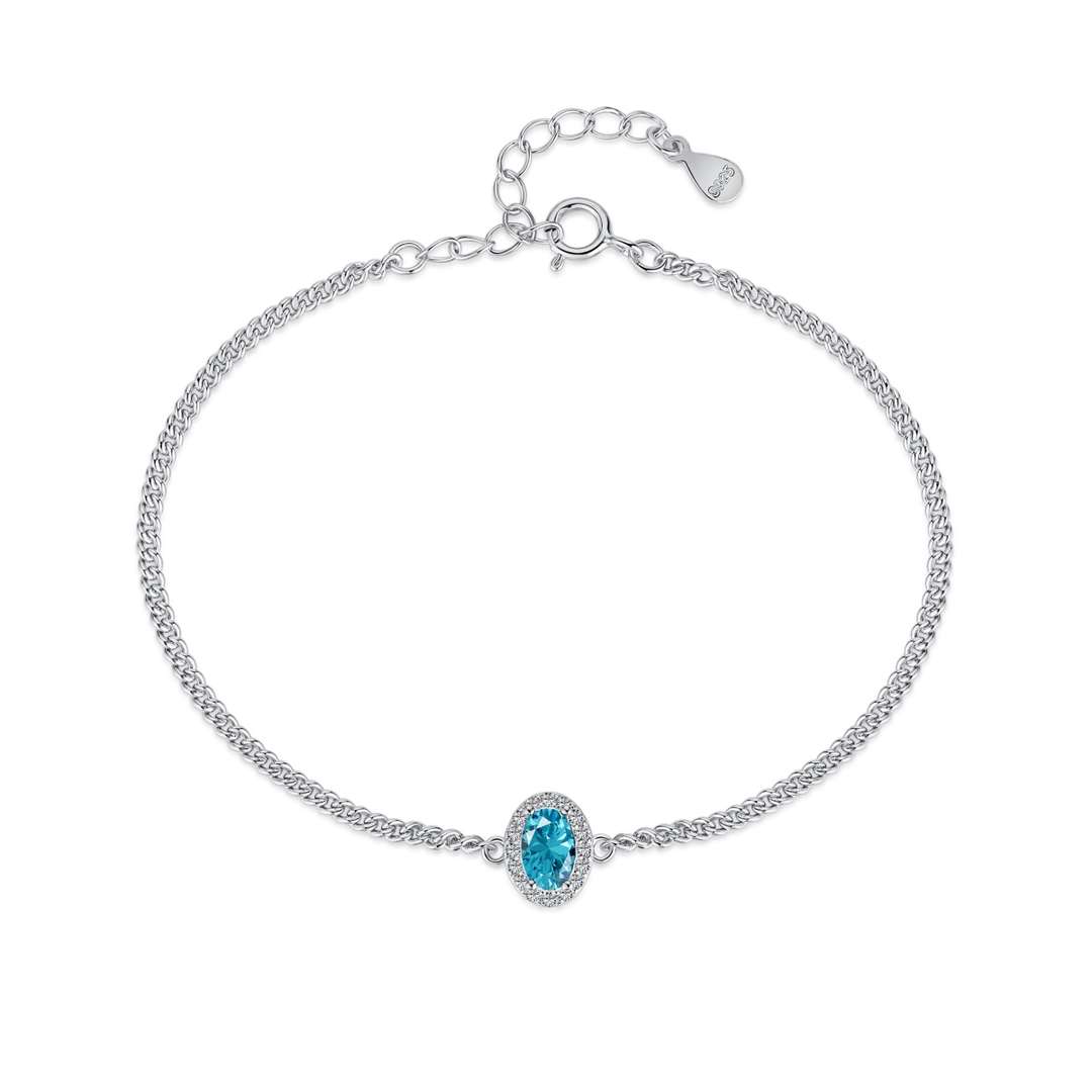 [Echo Fine ]Exquisite Oval Shape Bracelet
