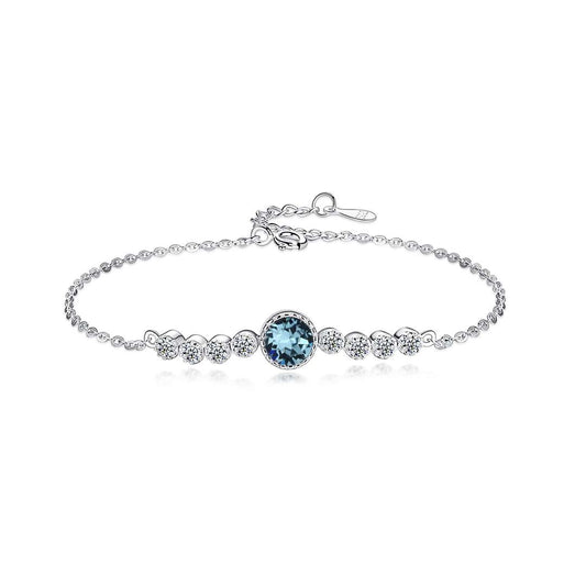 [Echo Fine ]Luxurious Heart Of The Ocean Bracelet