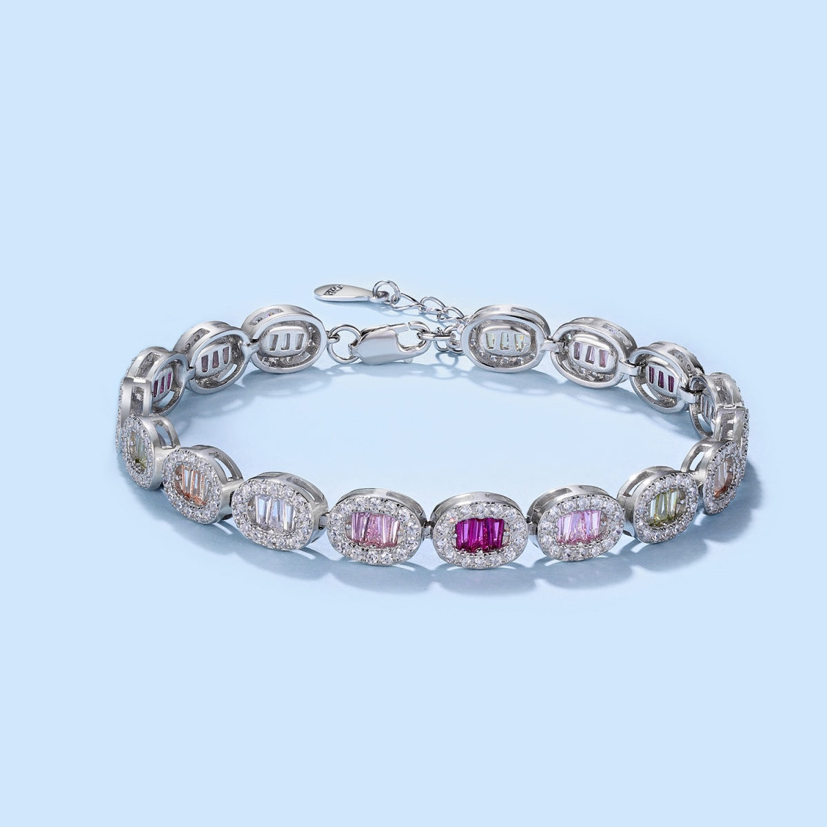 [Echo Fine ]Exquisite Ornate Emerald Cut Daily Bracelet