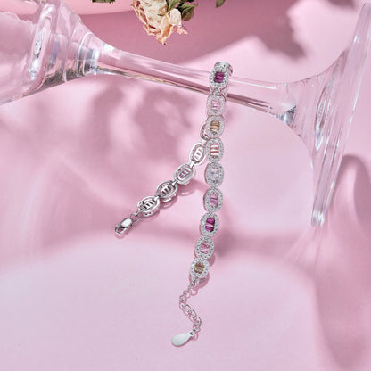 [Echo Fine ]Exquisite Ornate Emerald Cut Daily Bracelet