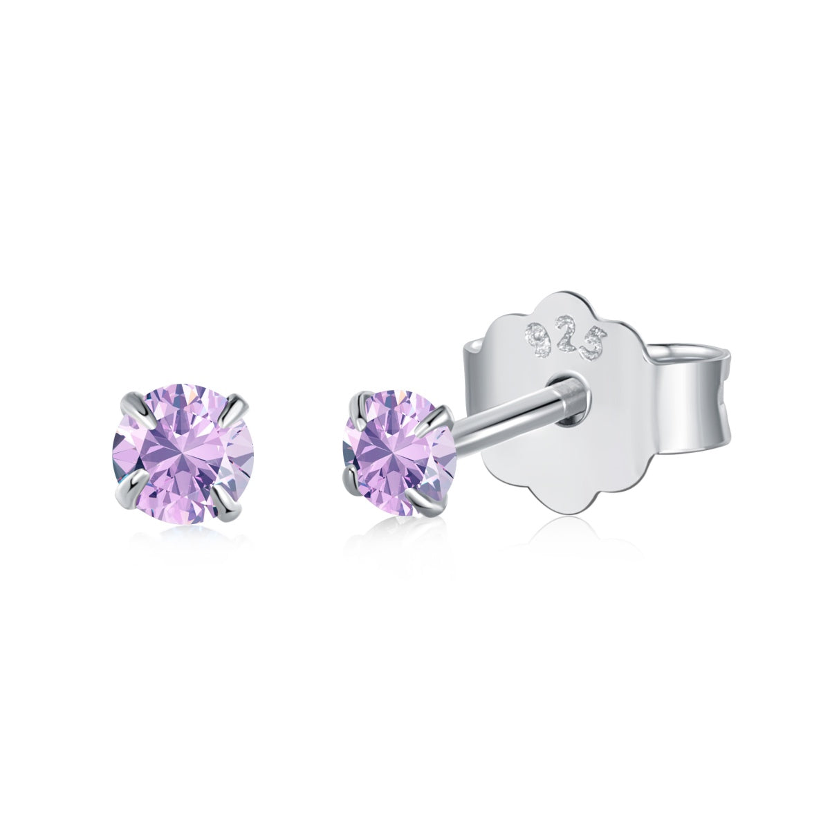 [Echo Fine ]Delicate Solitaire Earrings