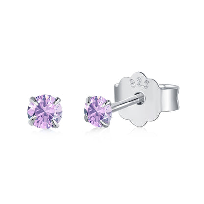 [Echo Fine ]Delicate Solitaire Earrings