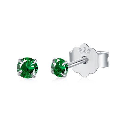 [Echo Fine ]Delicate Solitaire Earrings