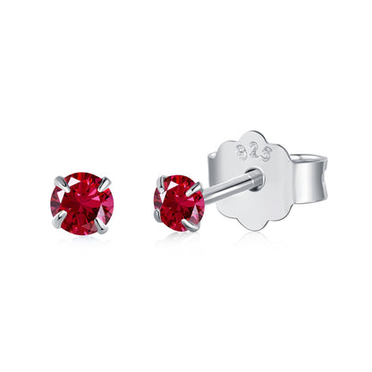 [Echo Fine ]Delicate Solitaire Earrings