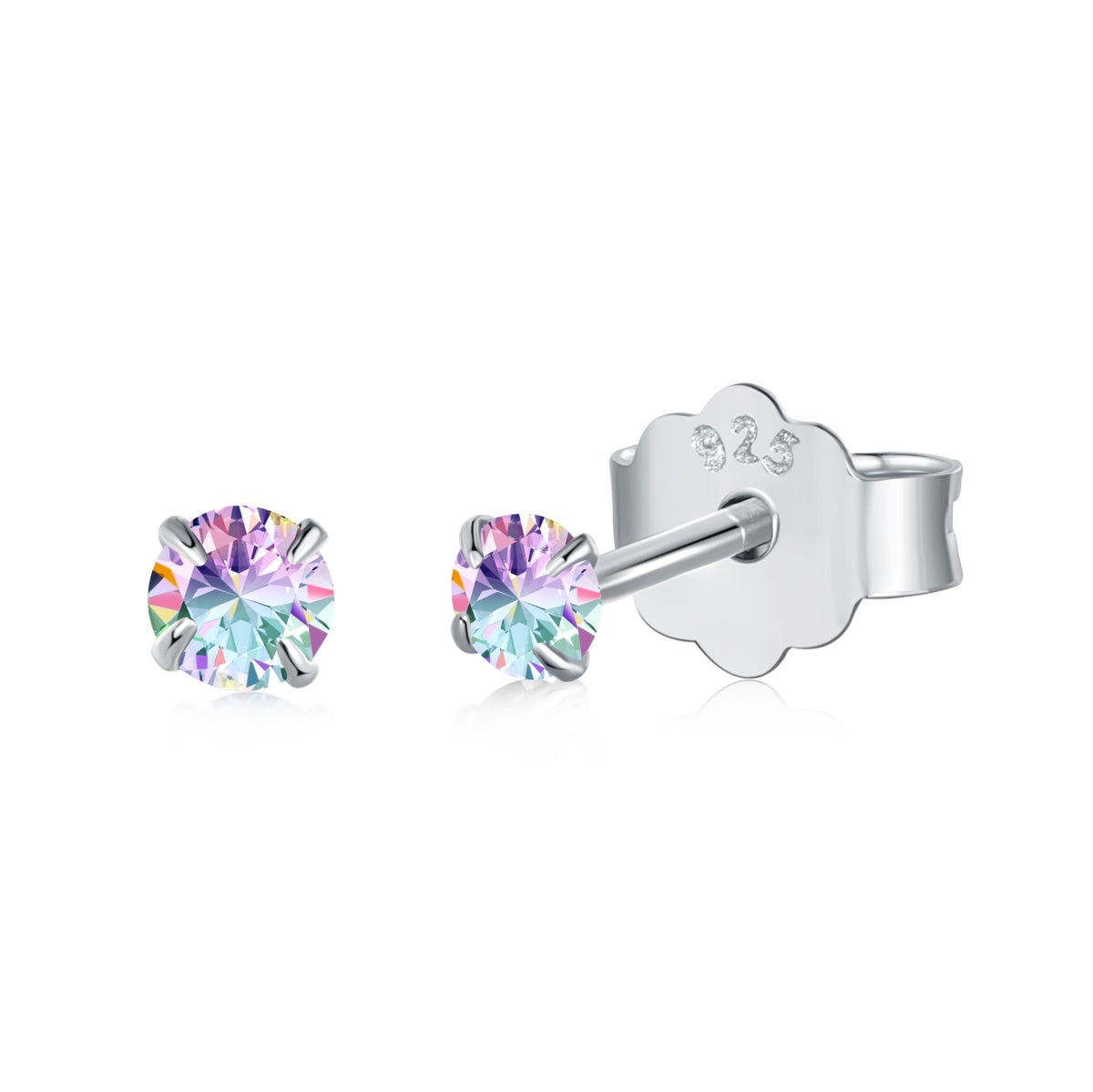 [Echo Fine ]Delicate Solitaire Earrings