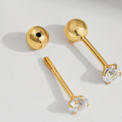 [Echo Fine ]Unique U-Shaped Ear Bone Earrings