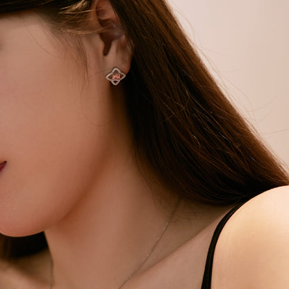 [Echo Fine ]Elegant Star Shape Princess Cut Daily Earrings