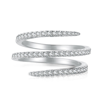[Echo Fine ]Unique Vibrant Entangle Daily Ring