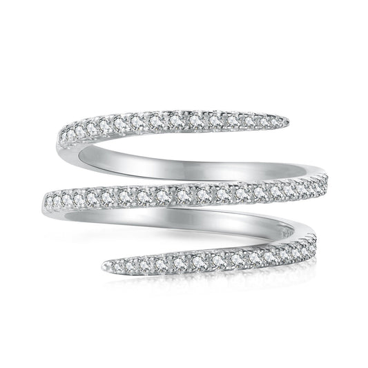 [Echo Fine ]Unique Vibrant Entangle Daily Ring