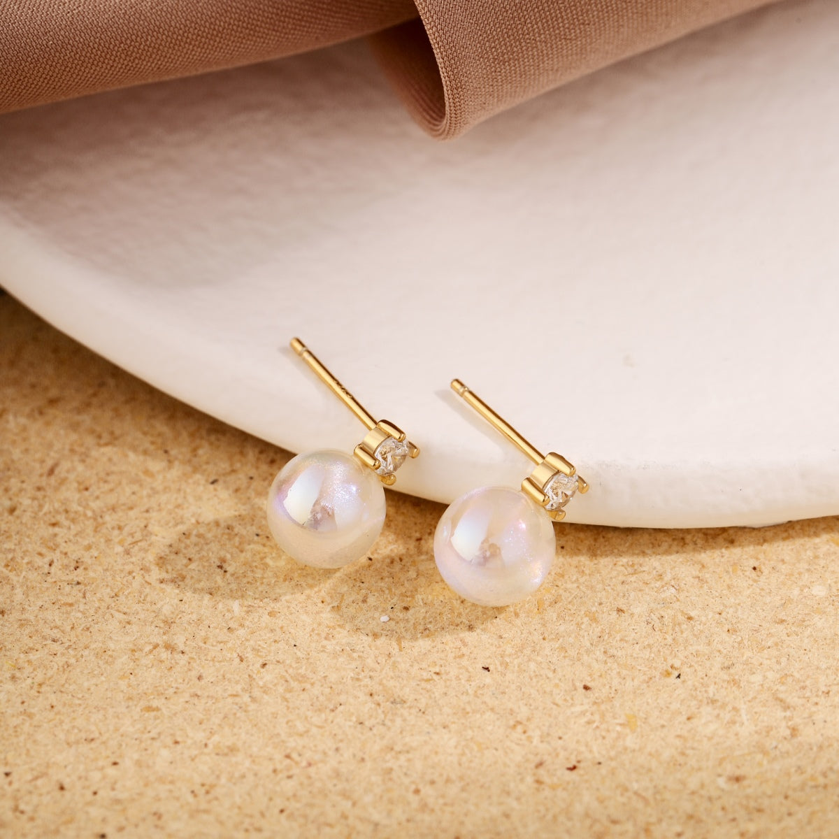 [Echo Fine ]Symphony Mermaid Pearl Earrings