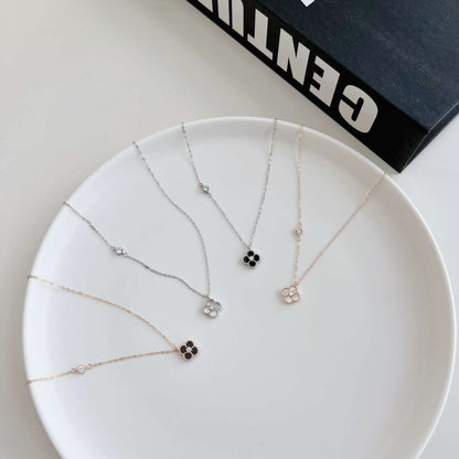 [Echo Fine ]Delicate Flower Shape Necklace