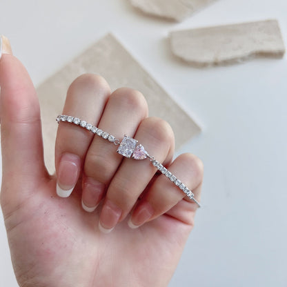 [Echo Fine ]Dazzling Unique Multi Shape Lover Bracelet