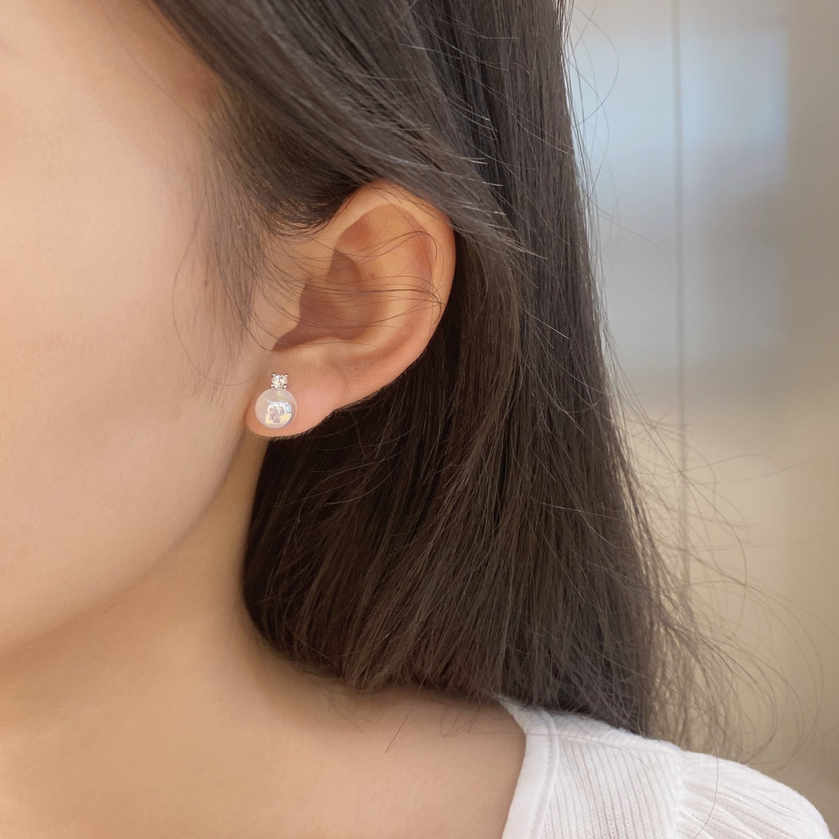 [Echo Fine ]Symphony Mermaid Pearl Earrings