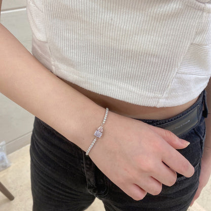 [Echo Fine ]Dazzling Unique Multi Shape Lover Bracelet