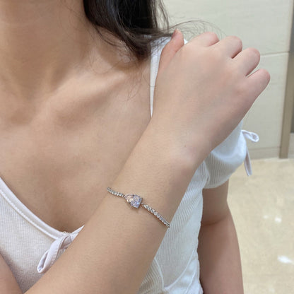 [Echo Fine ]Dazzling Unique Multi Shape Lover Bracelet