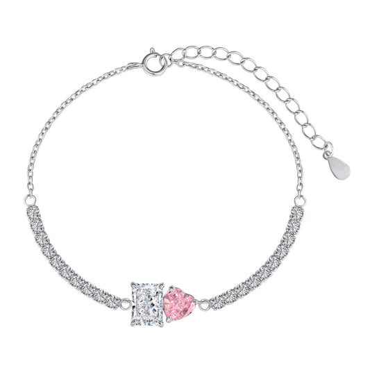 [Echo Fine ]Dazzling Unique Multi Shape Lover Bracelet