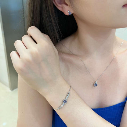 [Echo Fine ]Luxurious Heart Of The Ocean Bracelet