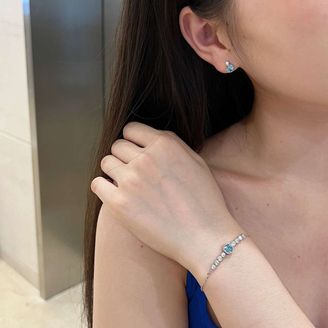 [Echo Fine ]Luxurious Heart Of The Ocean Bracelet