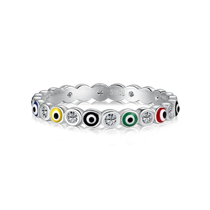 [Echo Fine ]Sparkling Vibrant Round Shape Daily Ring