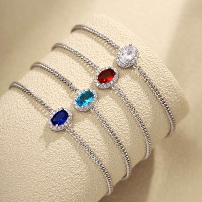 [Echo Fine ]Exquisite Oval Shape Bracelet