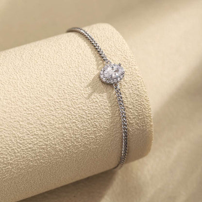 [Echo Fine ]Exquisite Oval Shape Bracelet