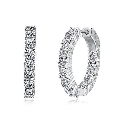 [Echo Fine ]Unique Round Cut Daily Earrings