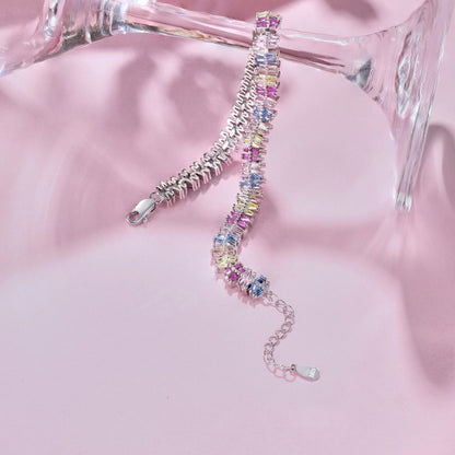 [Echo Fine ]Sparkling Exquisite Multi Cut Party Bracelet