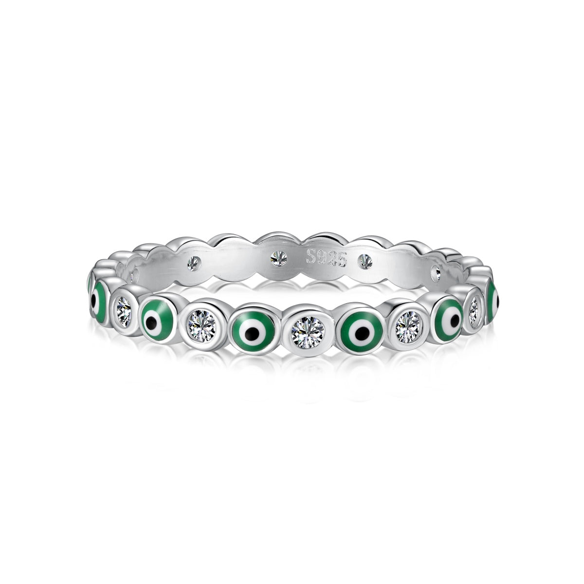 [Echo Fine ]Sparkling Vibrant Round Shape Daily Ring