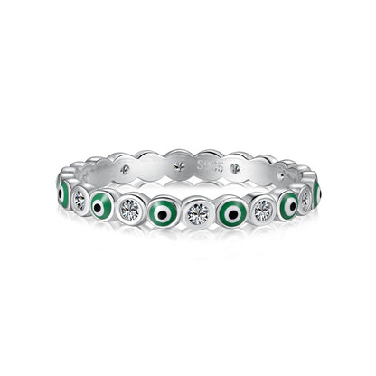 [Echo Fine ]Sparkling Vibrant Round Shape Daily Ring