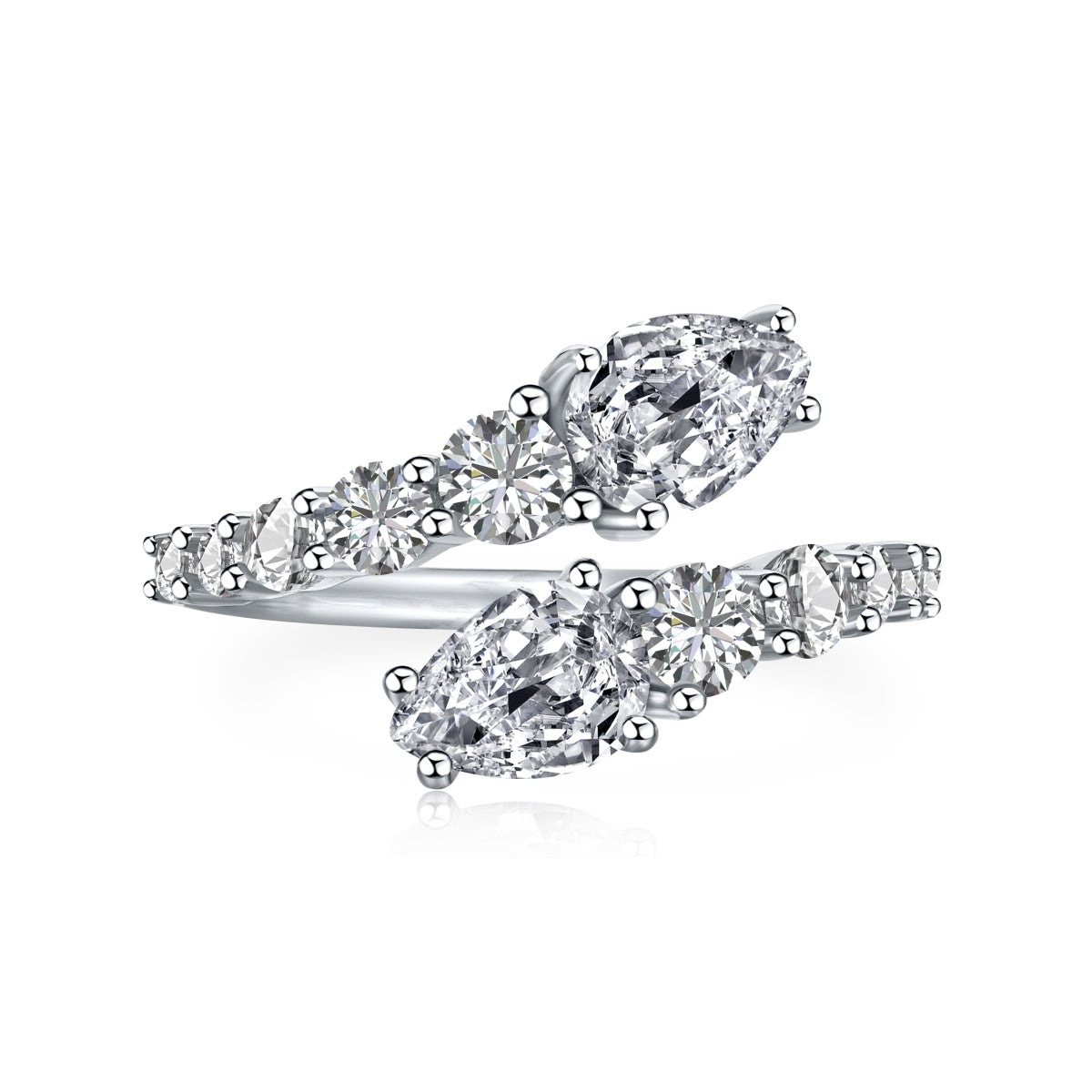 [Echo Fine ]Delicate Lively Snake Shape Daily Ring