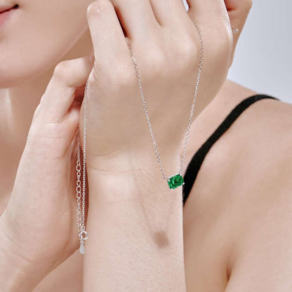 [Echo Fine ]Luxurious Square Shape Colorful Necalack