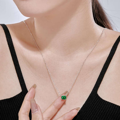 [Echo Fine ]Luxurious Square Shape Colorful Necalack