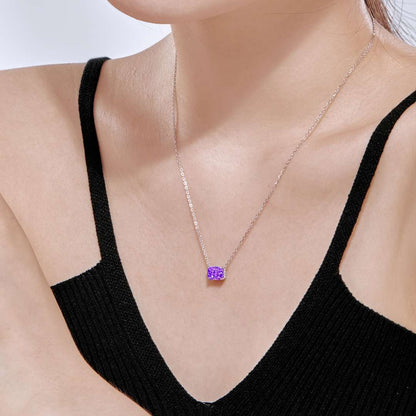 [Echo Fine ]Luxurious Square Shape Colorful Necalack